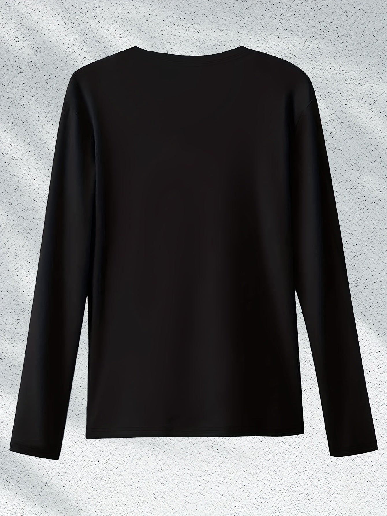Solid Color Long Sleeve T-Shirt Set of Three